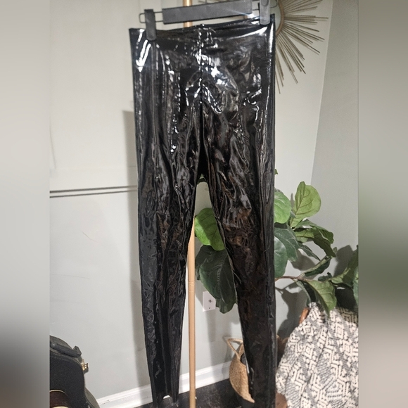 COMMANDO Faux Patent Leather Legging In Black. Size XS - Picture 12 of 15